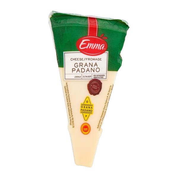 Emma Grana Padano Cheese package