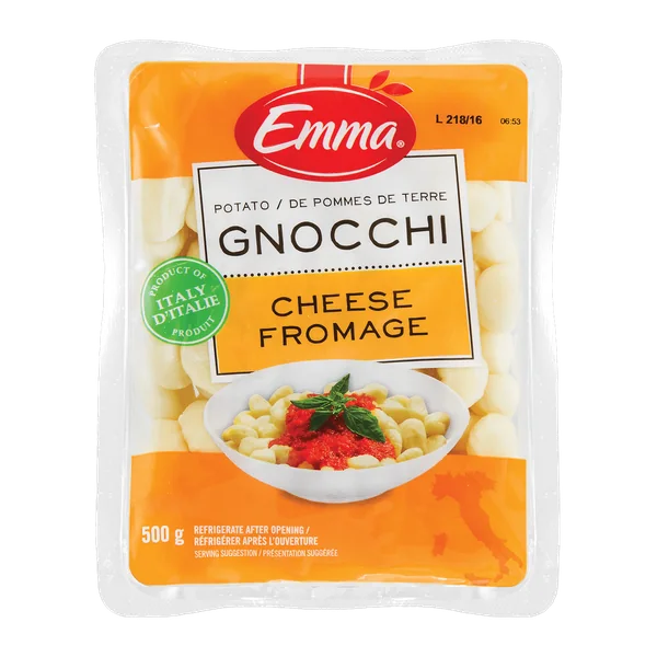 Emma Potato Gnocchi – with Cheese package