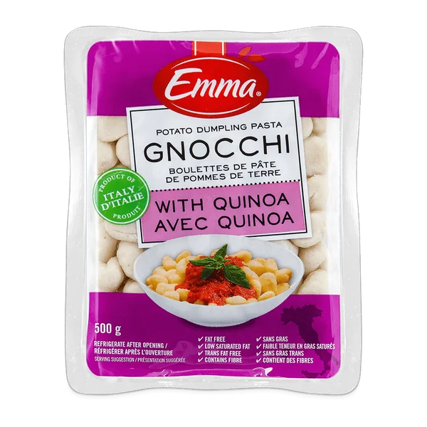 Emma Potato Gnocchi – With Quinoa package