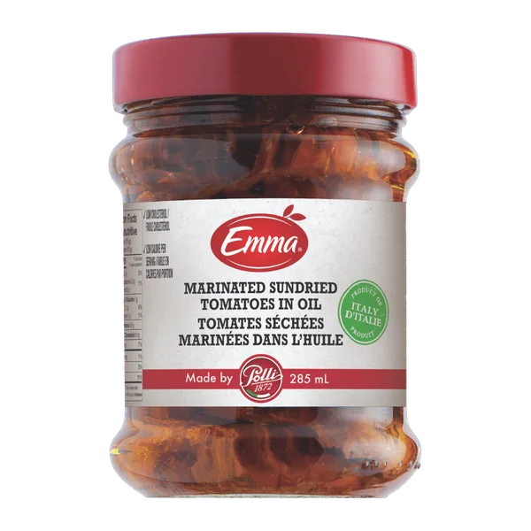 Emma Sundried Tomatoes in Oil package