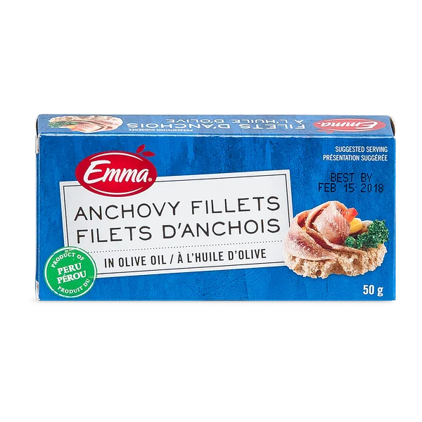 Emma Anchovy Fillets package
