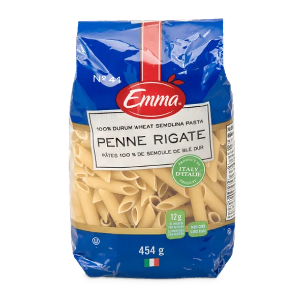 Emma Penne Rigate Pasta package