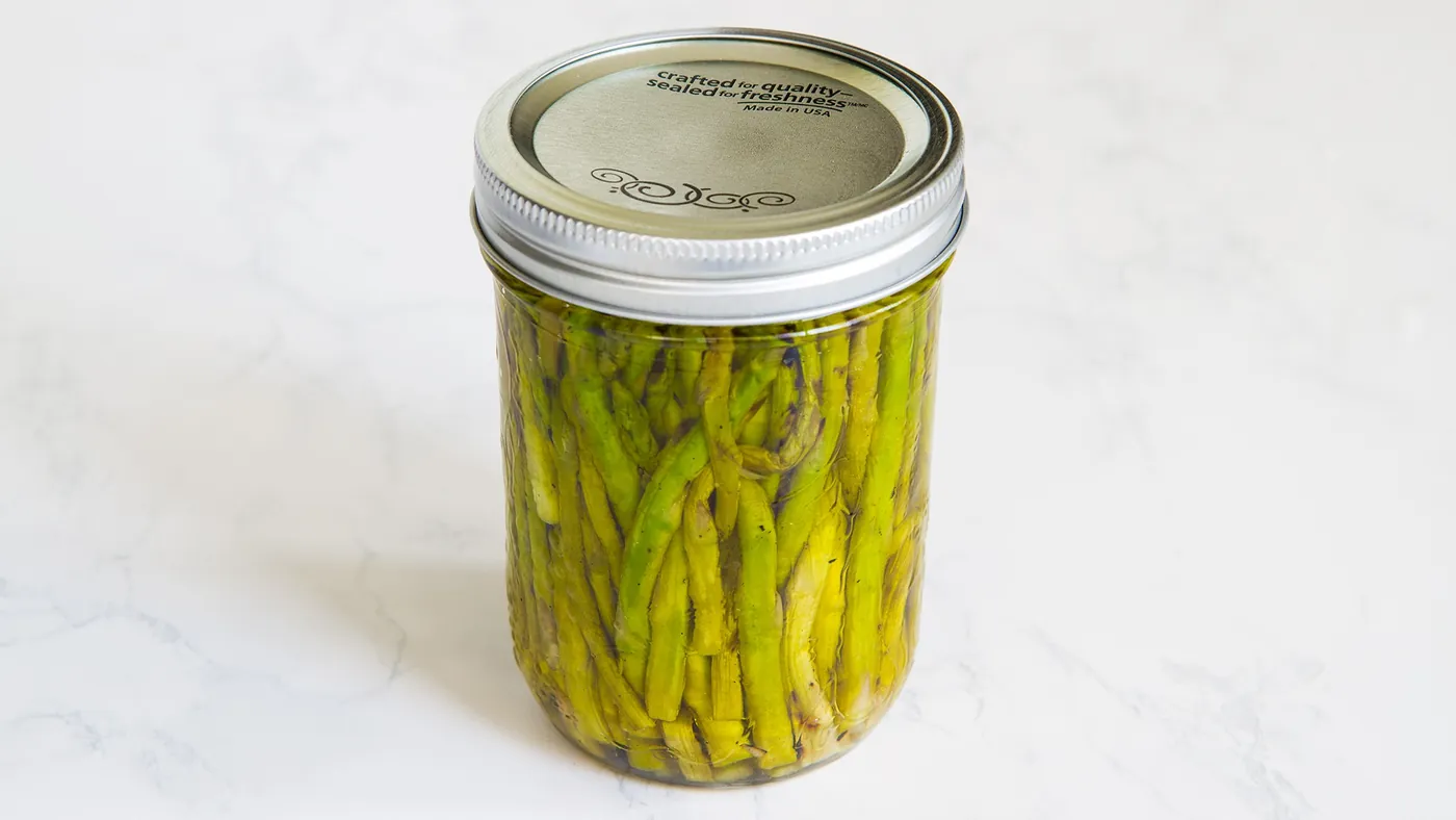 Preserved Grilled Asparagus