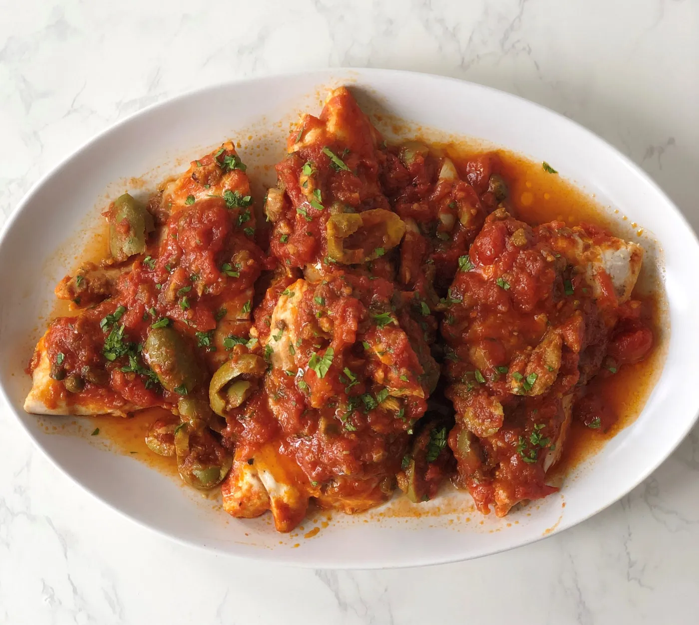 Red Snapper Puttanesca